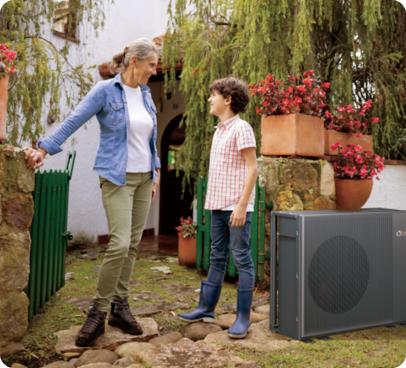 SunHeater<br>Deine flüsterleise Wärmepumpe